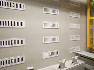 Makroätzanlage Ventilation