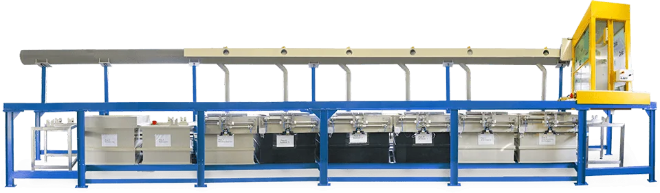<span class="name">MÜKOMAT 10F</span> Vollautomatische Beizanlage