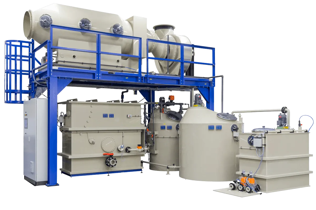 Automatische Neutralisationsanlage Galvanik-/Industrie