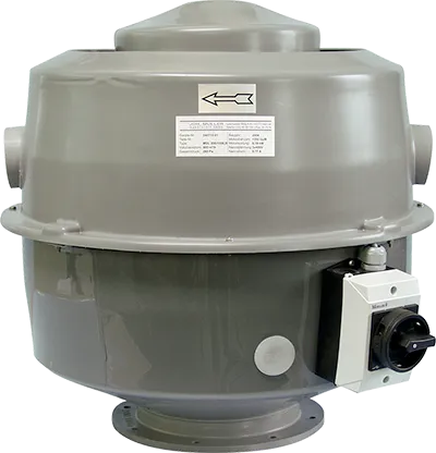 <span class="name">MDL Dachventilator</span> Dachventilatoren für Laborabluft