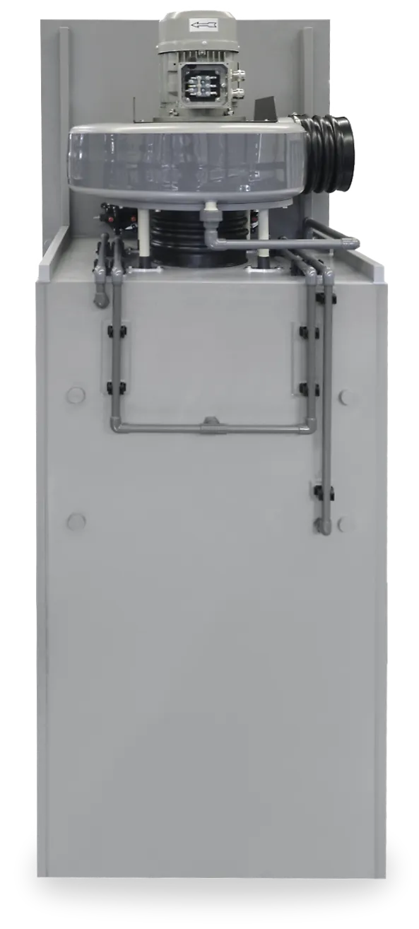 Abluftfilter mit Stützventilator