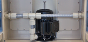Gaswäscher Abluftpumpe